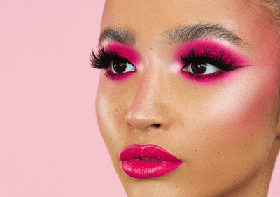 pink eyeshadow