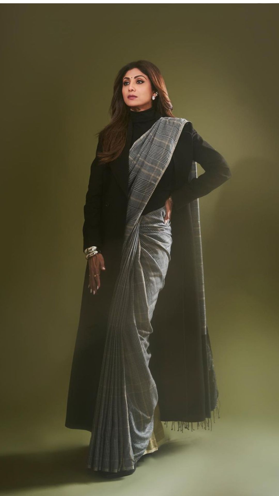 sari meets western