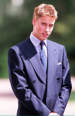 Prince William boyfriend blush