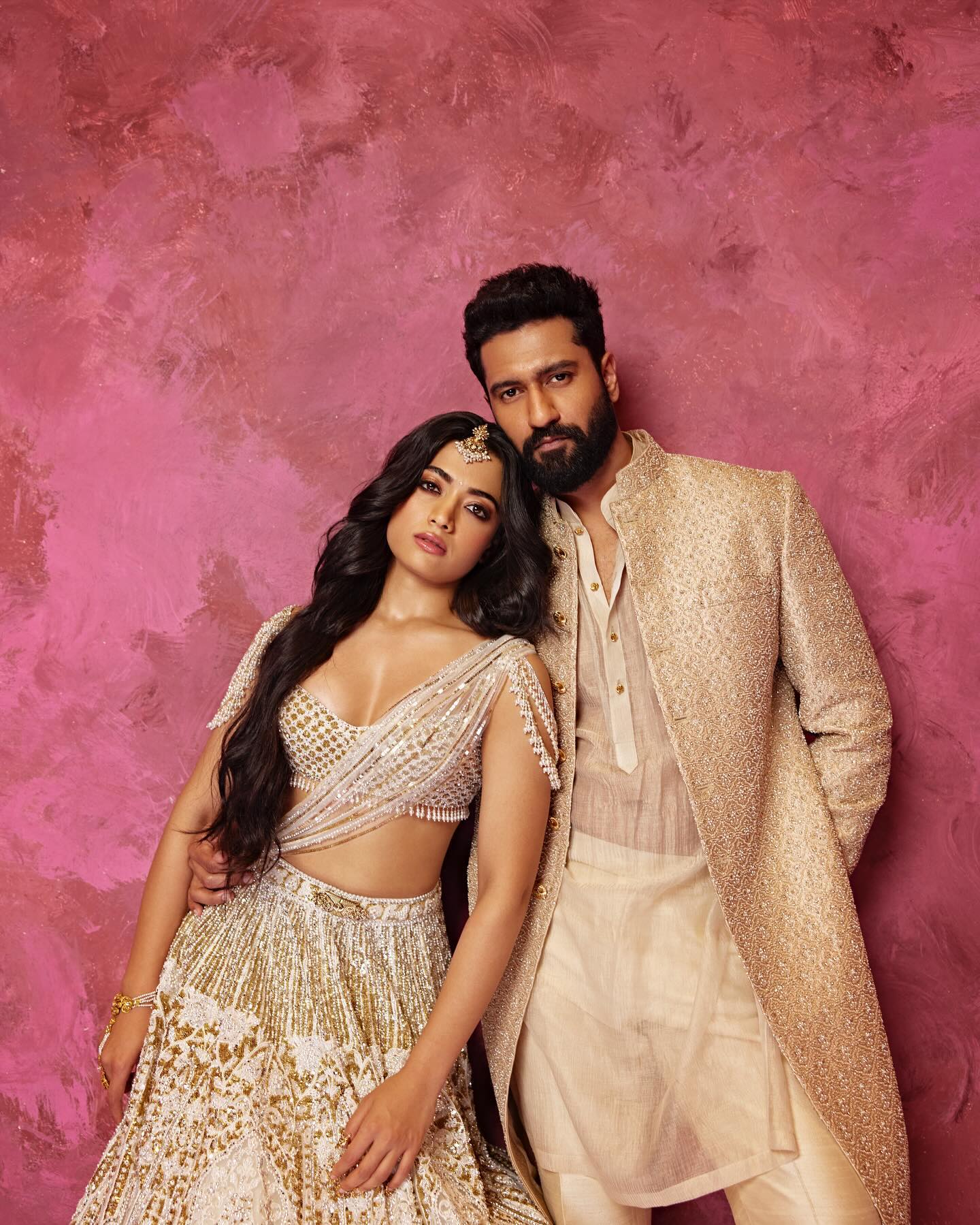 Rashmika Mandanna and Vicky Kaushal